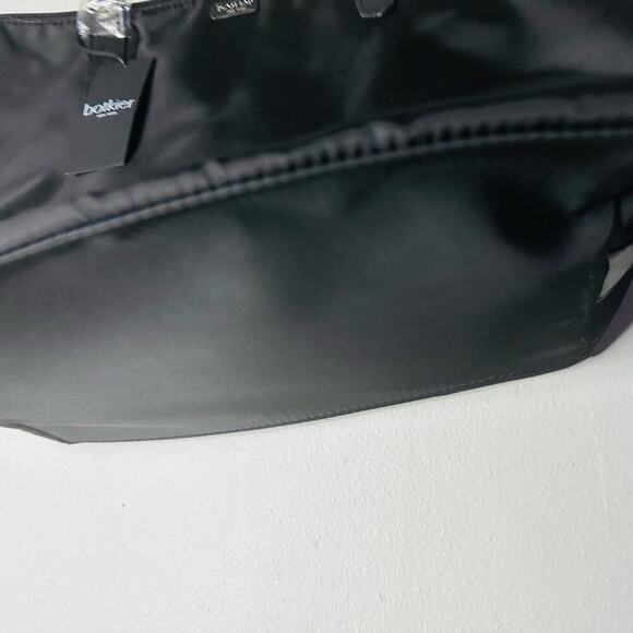 NWT BOTKIER New York Bond Black Nylon Oversized Compartment Tote Handbag - Picture 6 of 9
